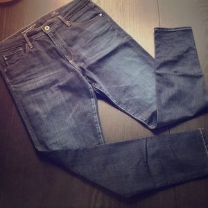 AG denim the Farrah skinny crop